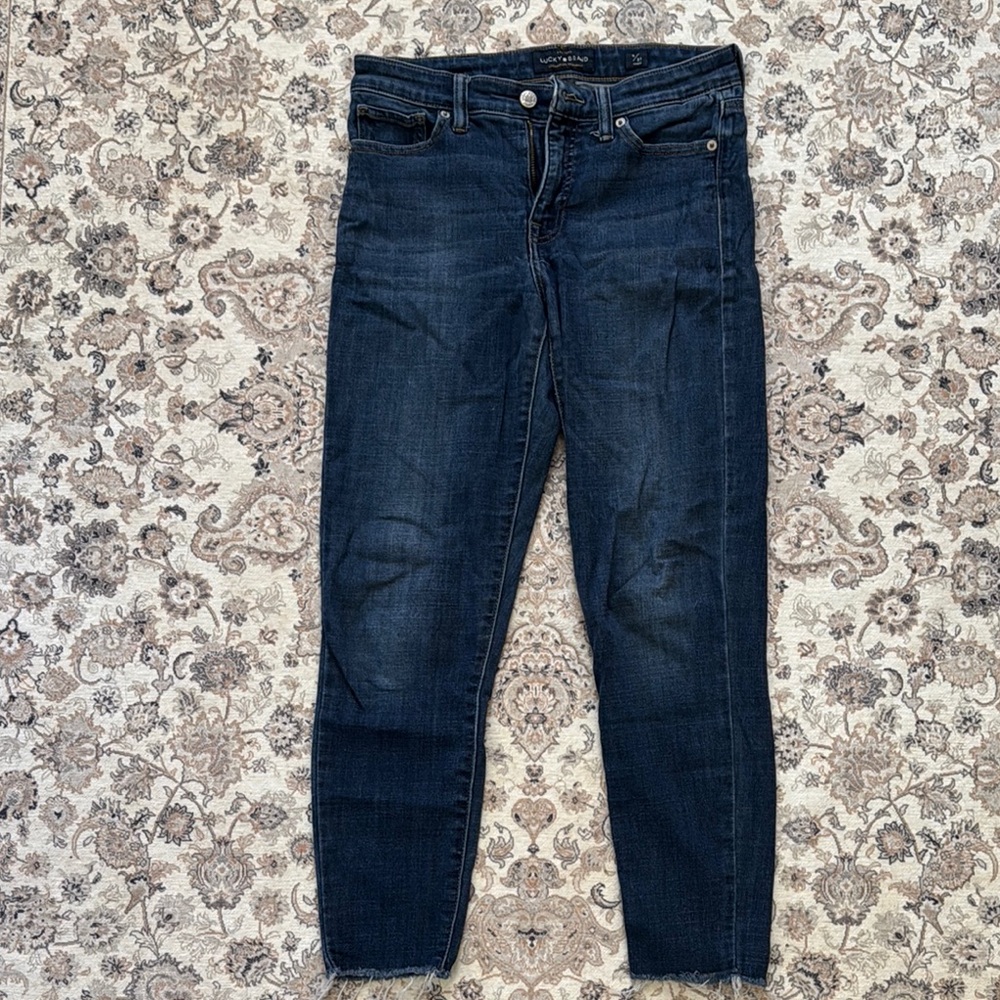 Women's Dark Blue Jeans